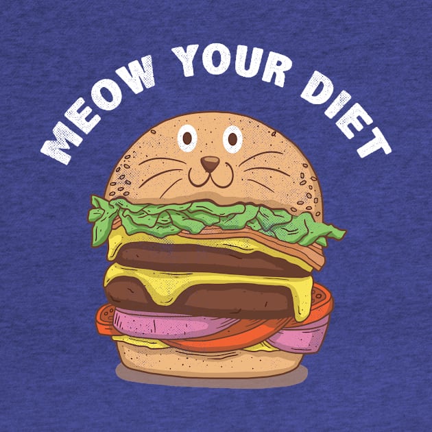 Dieting Joke: Meow Your Diet by POD Anytime